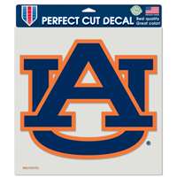 Auburn Tigers Full Color Die Cut Decal - 8" X 8"