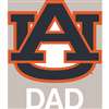 Auburn Tigers Transfer Decal - Dad