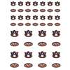 Auburn Tigers Small Sticker Sheet - 2 Sheets