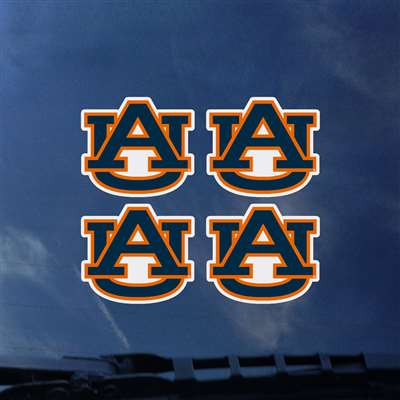 Auburn Tigers Transfer Decals - Set of 4