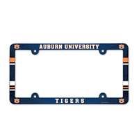 Auburns Tigers Plastic License Plate Frame