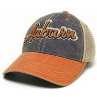 Auburn Tigers Legacy Trucker Hat - Navy/Orange