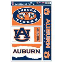 Auburn Tigers Multi-Use Decal Set - 11" x 17"