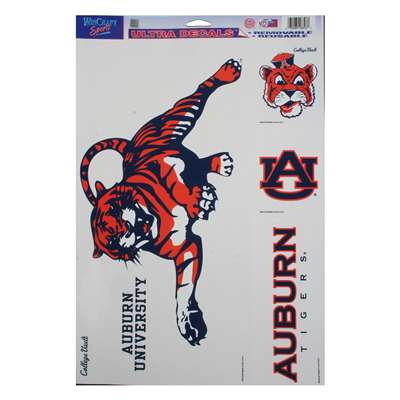 Auburn Tigers Multi-Use Decal Set - 11" x 17" - Vault