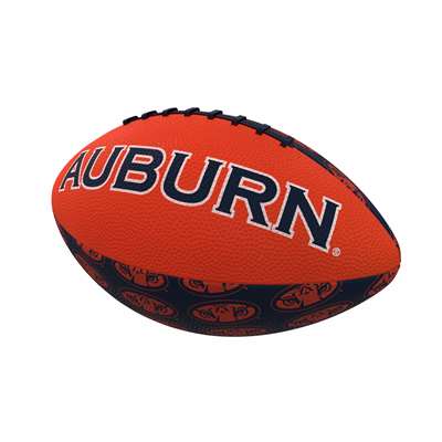 Auburn Tigers Mini Rubber Repeating Football