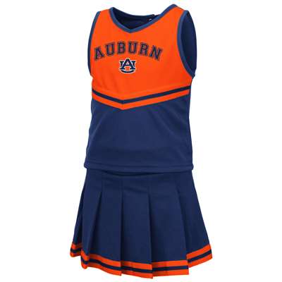 Auburn Tigers Toddler Girls Colosseum Pinky Cheer Dress Set