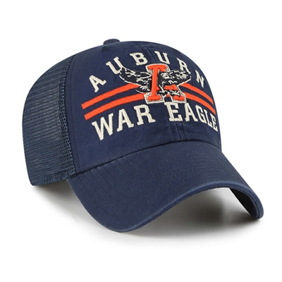 Auburn Tigers 47 Brand Highpoint Mesh Clean Up Adj