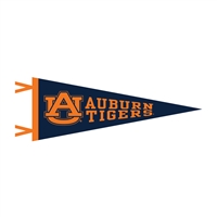 Auburn Tigers Wool Felt Pennant - 9" x 24"