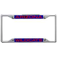 Arizona Wildcats Metal Inlaid Acrylic License Plate Frame