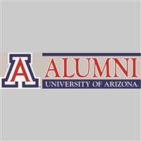 Arizona Wildcats Die Cut Decal Strip - Alumni