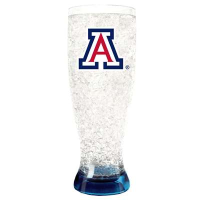 Arizona Wildcats - 16oz Flared Pilsner Freezer Glass