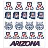 Arizona Wildcats Multi-Purpose Vinyl Sticker Sheet