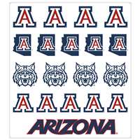 Arizona Wildcats Multi-Purpose Vinyl Sticker Sheet