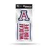 Arizona Wildcats Double Up Die Cut Decal Set