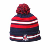 Arizona Wildcats Zephyr Winter Park Pom Knit Beanie