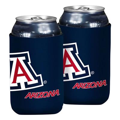 Arizona Wildcats Oversized Logo Flat Coozie