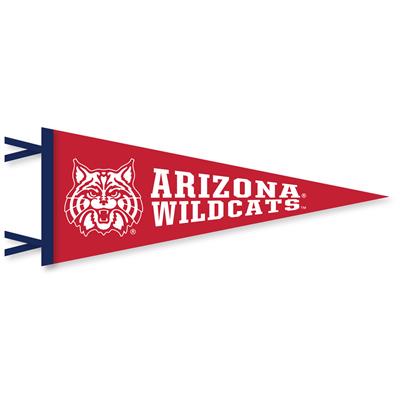 Arizona Wildcats Wool Felt Pennant - 9" x 24"