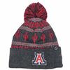 Arizona Wildcats Zephyr Carousel Pom Knit Beanie