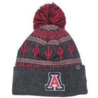 Arizona Wildcats Zephyr Carousel Pom Knit Beanie