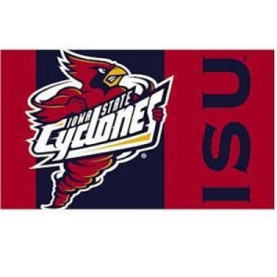 Iowa State 2-sided 3' X 5' Flag