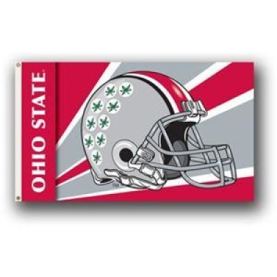 Ohio State 3' X 5' Helmet Flag