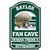 Baylor Bears Fan Cave Wood Sign