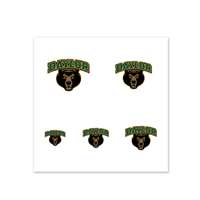 Baylor Bears Fingernail Tattoos - 4 Pack