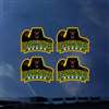 Baylor Bears Transfer Decals - Set of 4