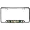 Baylor Bears Stainless Steel License Plate Frame