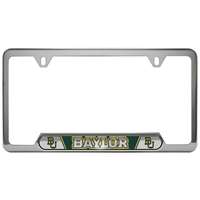 Baylor Bears Stainless Steel License Plate Frame