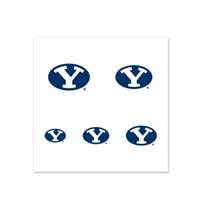 Byu Cougars Fingernail Tattoos - 4 Pack