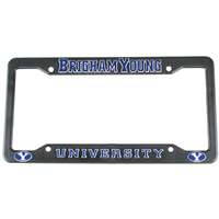 Byu Cougars Plastic License Plate Frame