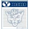 This 2 pack of memo pads features a team logo with a team color header that says Memo on each page. The body of the pad has lines and has a team logo in the background. Each pad contains 50 pages. (2 pack of 50each). Measures 4.5 inches wide by 5 inches t