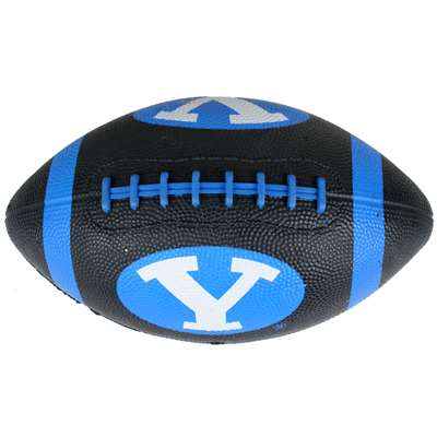 BYU Cougars Mini Rubber Football - Black