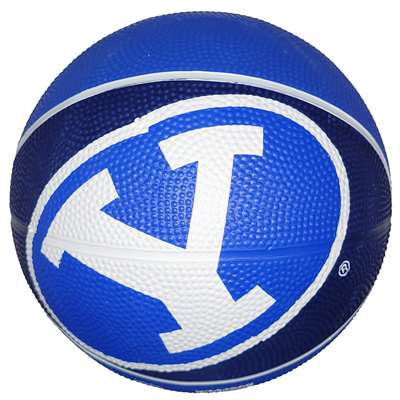 BYU Cougars Mini Rubber Basketball - Royal Blue/Navy