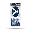 BYU Cougars Double Up Die Cut Decal Set