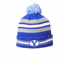 BYU Cougars Zephyr Winter Park Pom Knit Beanie