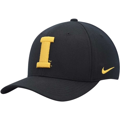 Nike Iowa Hawkeyes Dri-FIT C99 Swoosh Flex Hat - B