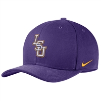 Nike LSU Tigers Dri-FIT C99 Swoosh Flex Hat - Purp