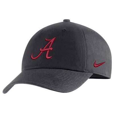 Nike Alabama Crimson Tide Campus Adjustable Hat - Anthracite