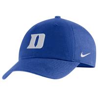 Nike Duke Blue Devils Campus Adjustable Hat - Royal - D Logo