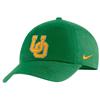 Nike Oregon Ducks Campus Adjustable Hat - Apple Green - OU Logo