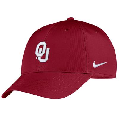 Nike Oklahoma Sooners Campus Adjustable Hat - Crim