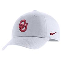 Nike Oklahoma Sooners Campus Adjustable Hat - White