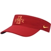 Nike Iowa State Cyclones Dri-Fit Adjustable Visor - Crimson