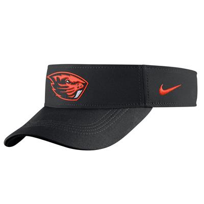 Nike Oregon State Beavers Dri-Fit Adjustable Visor - Black