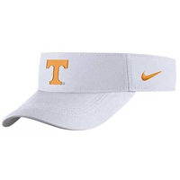 Nike Tennessee Volunteers Dri-Fit Adjustable Visor - White