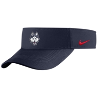 Nike UConn Huskies Dri-Fit Adjustable Visor - Navy