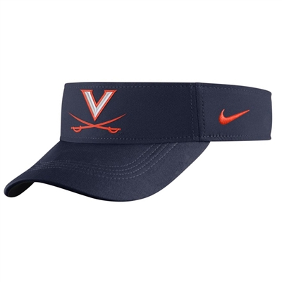 Nike Virginia Cavaliers Dri-Fit Adjustable Visor - Navy