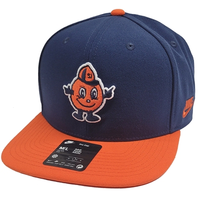 Nike Syracuse Orange Pro Flat Bill Snapback Hat